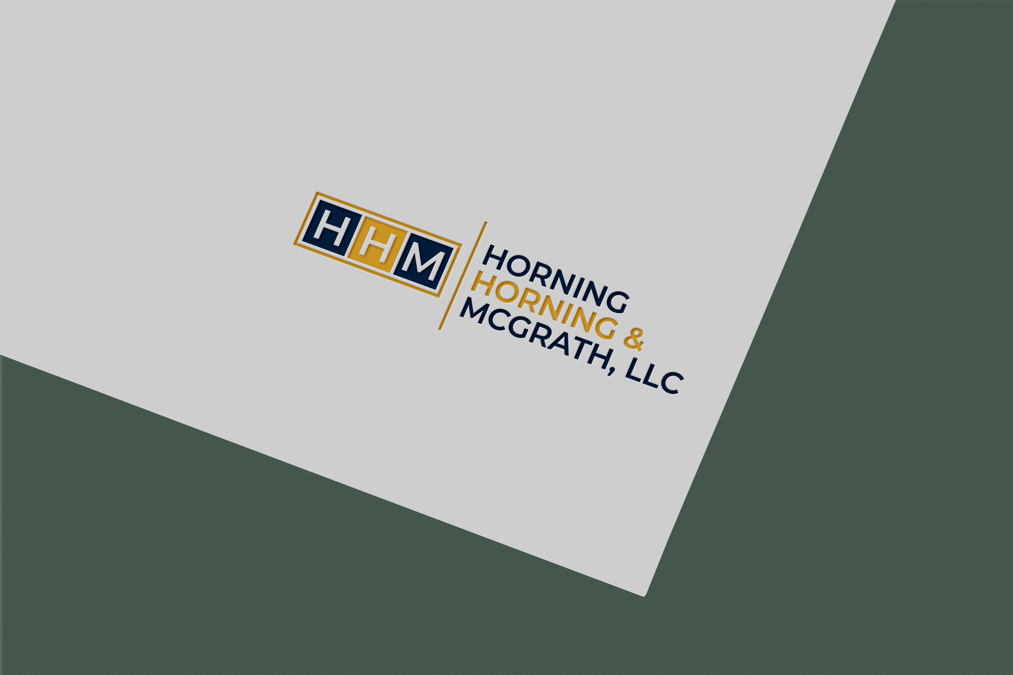 Logo Design by Jubaidur Creative Designer for Horning, Horning & McGrath, LLC | Design #36784481