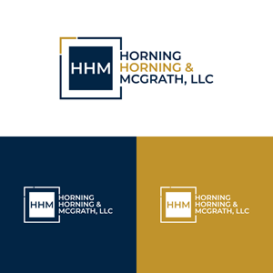 Logo Design by Jubaidur Creative Designer for Horning, Horning & McGrath, LLC | Design: #36784483