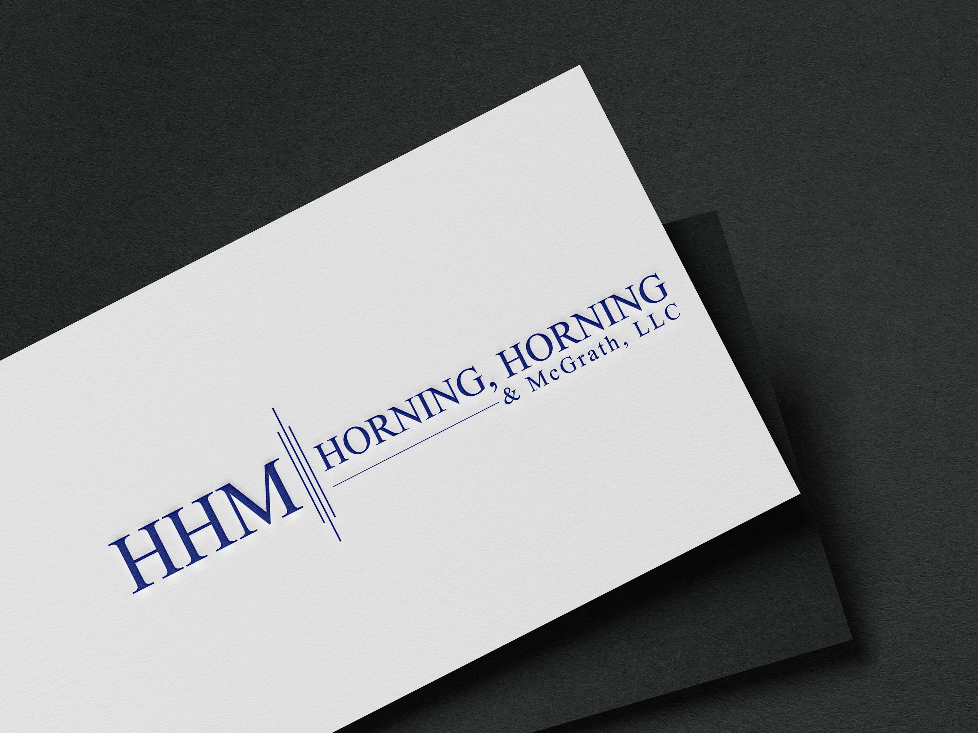 Logo Design by HaveTake for Horning, Horning & McGrath, LLC | Design #36761454