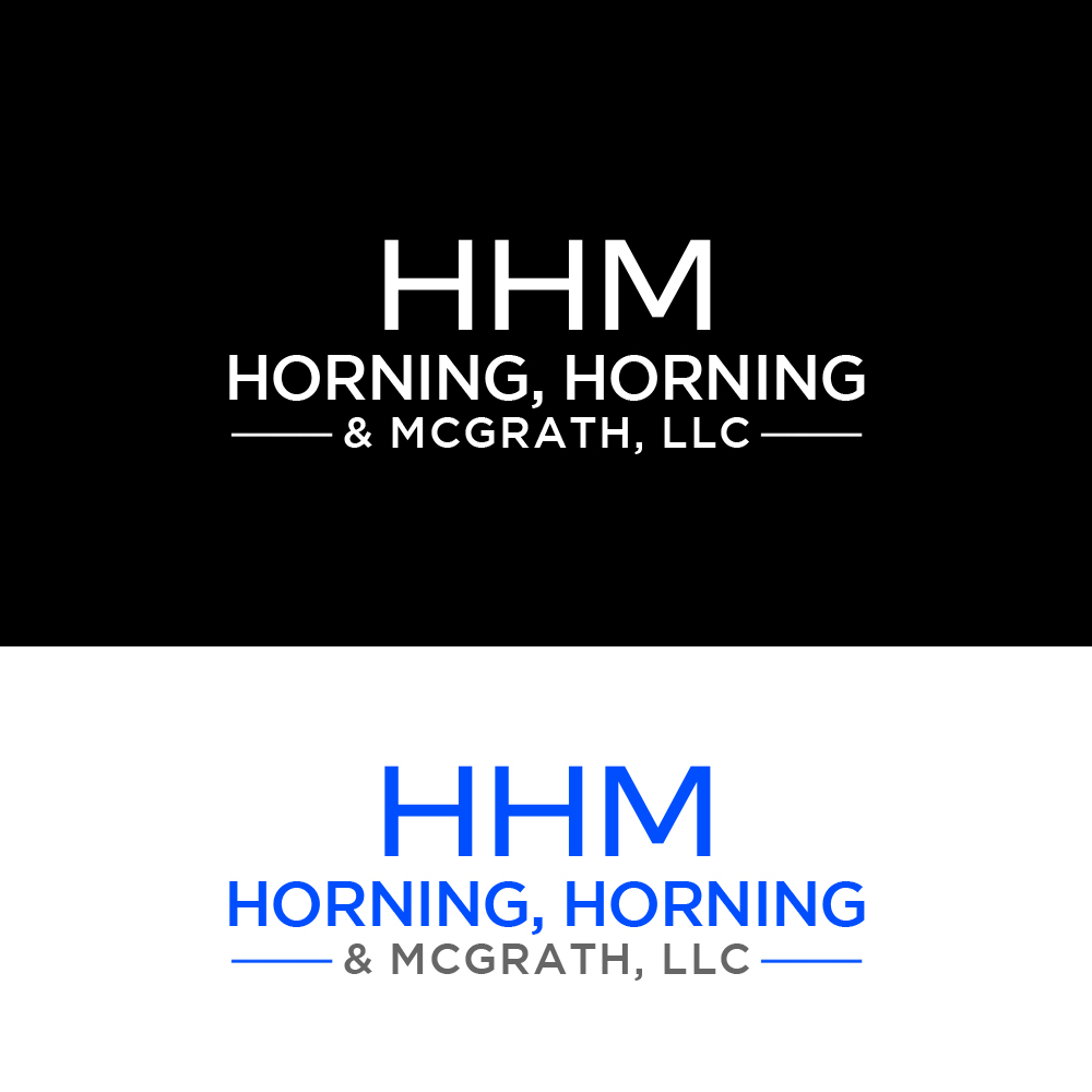 Logo Design by James S. for Horning, Horning & McGrath, LLC | Design #36755382
