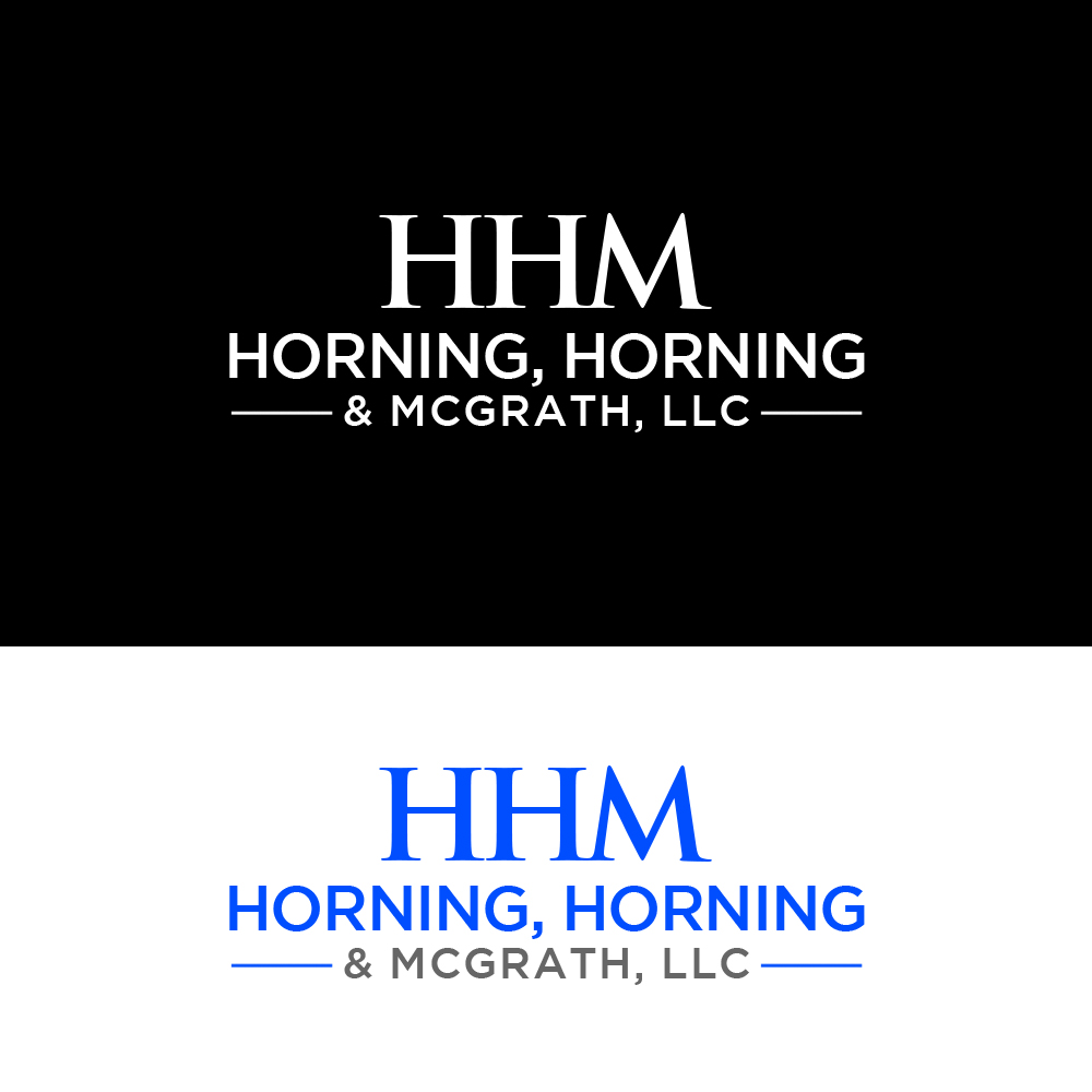 Logo Design by James S. for Horning, Horning & McGrath, LLC | Design #36755386