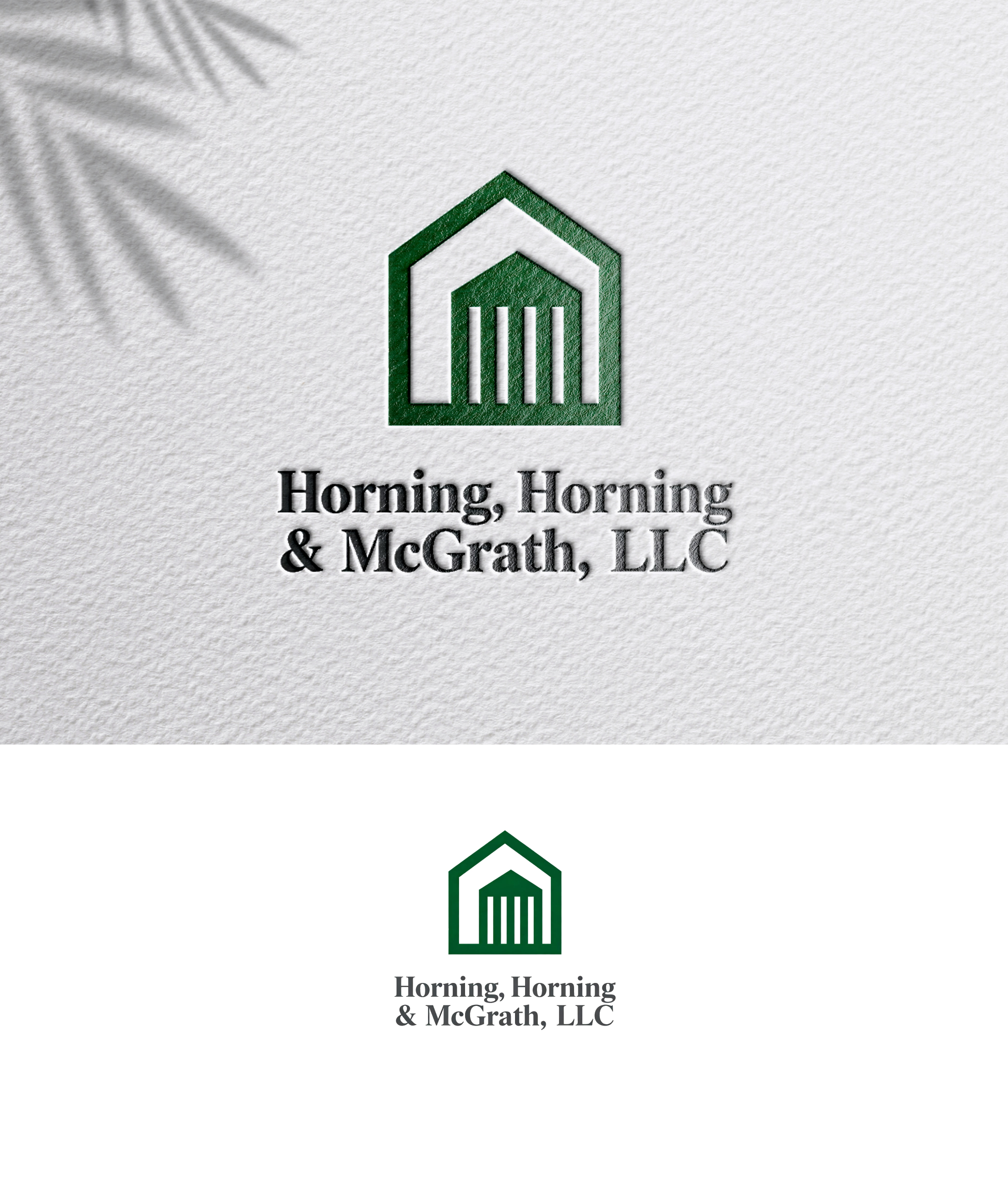 Logo Design by zoyario for Horning, Horning & McGrath, LLC | Design #36789177