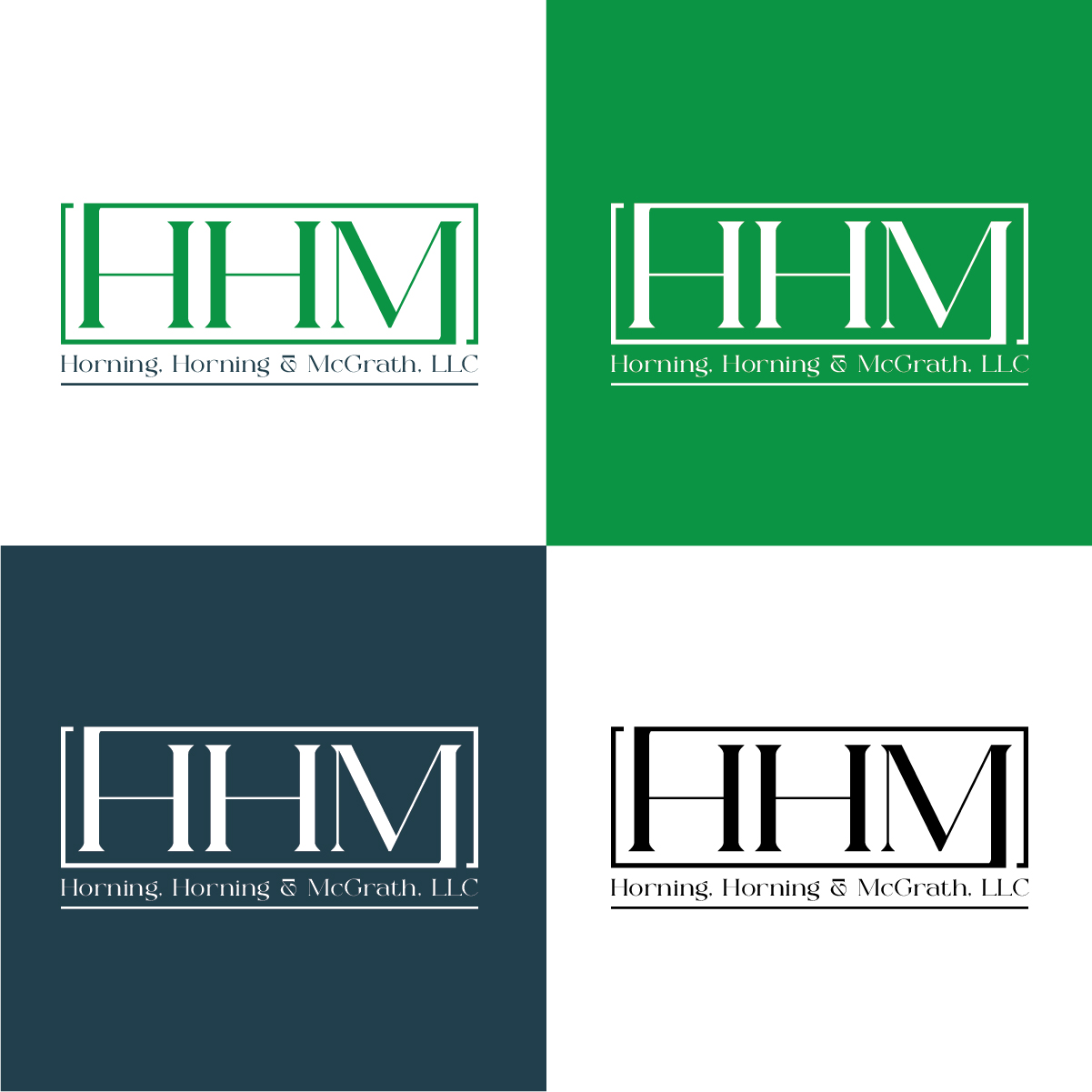 Logo Design by artmakers for Horning, Horning & McGrath, LLC | Design #36756814