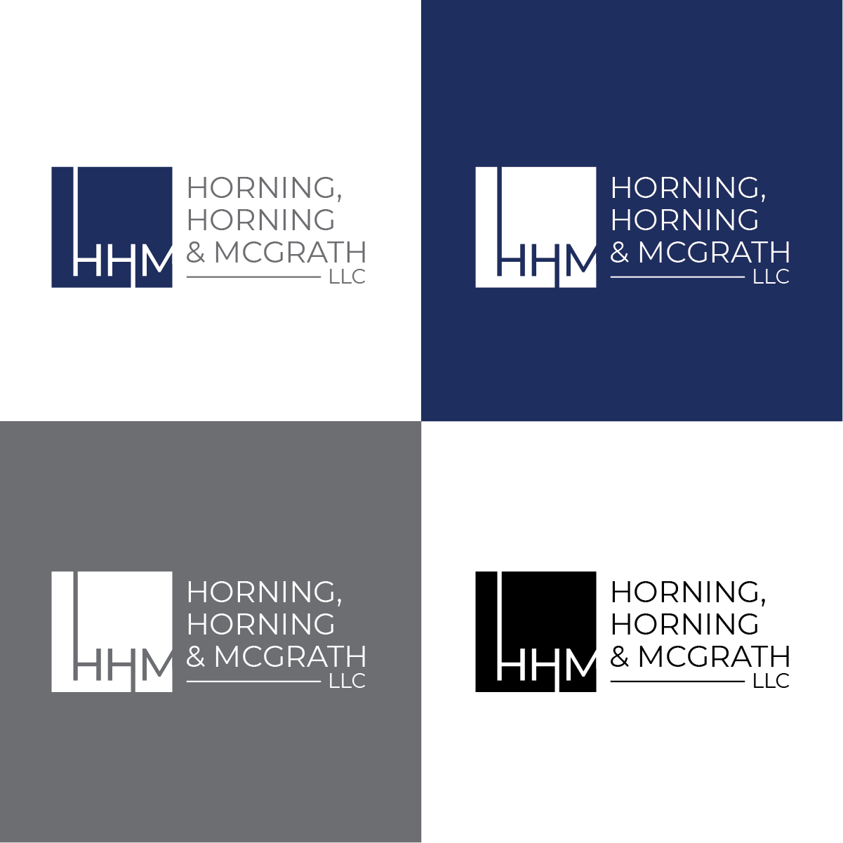 Design de Logo par artmakers pour Horning, Horning & McGrath, LLC | Design #36756815
