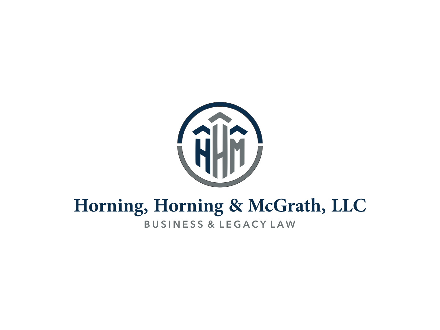 Logo Design by BNdesigner for Horning, Horning & McGrath, LLC | Design #36771433