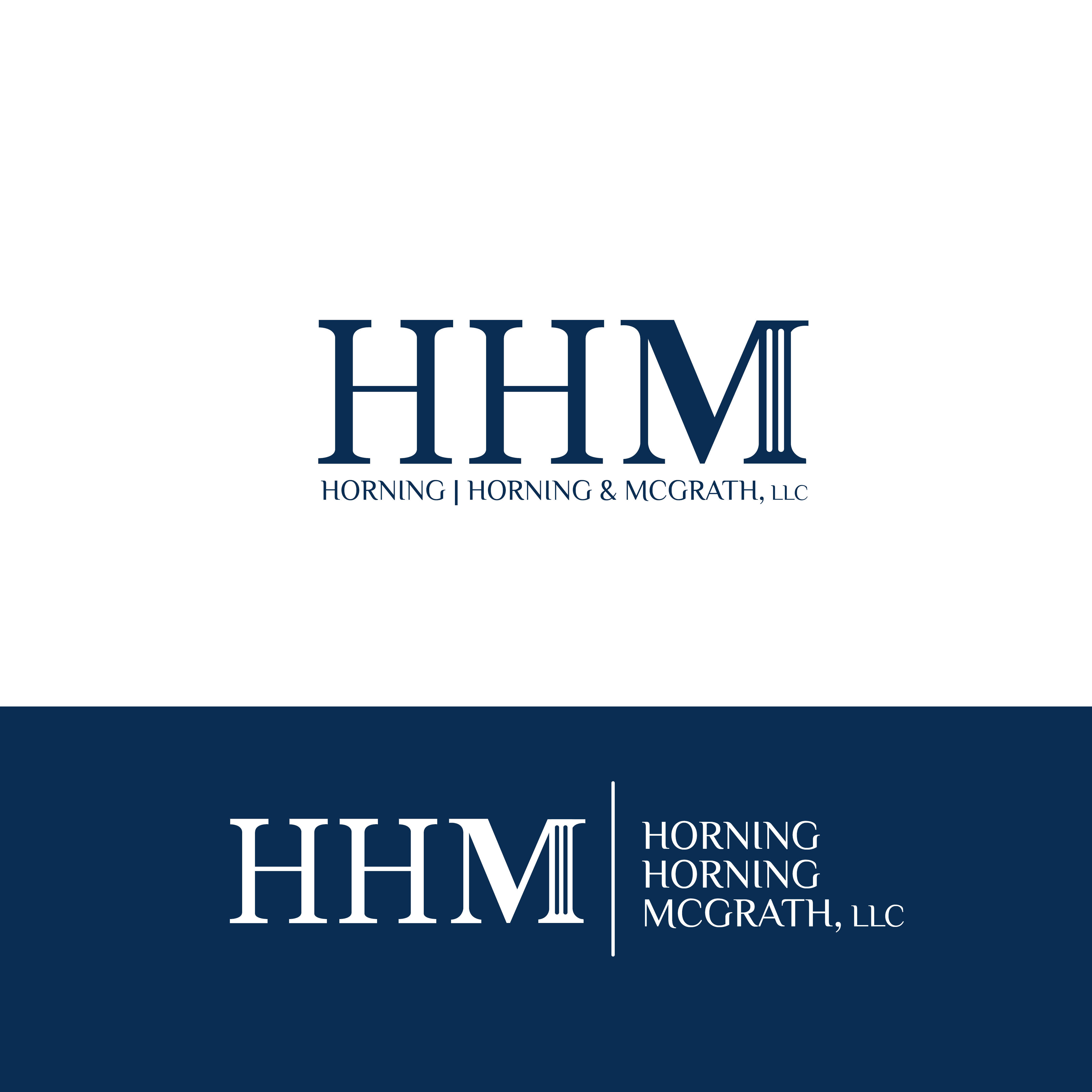 Logo Design by Sampath m for Horning, Horning & McGrath, LLC | Design #36756208