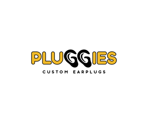 Custom Earplug Logo Design - PLUGGIES