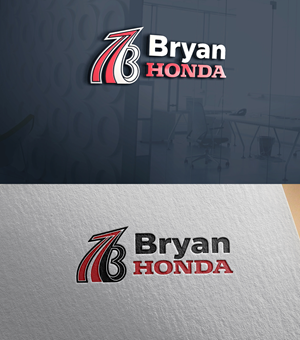 Logo Design by 24ksunny for BRYAN HONDA | Design: #36765853