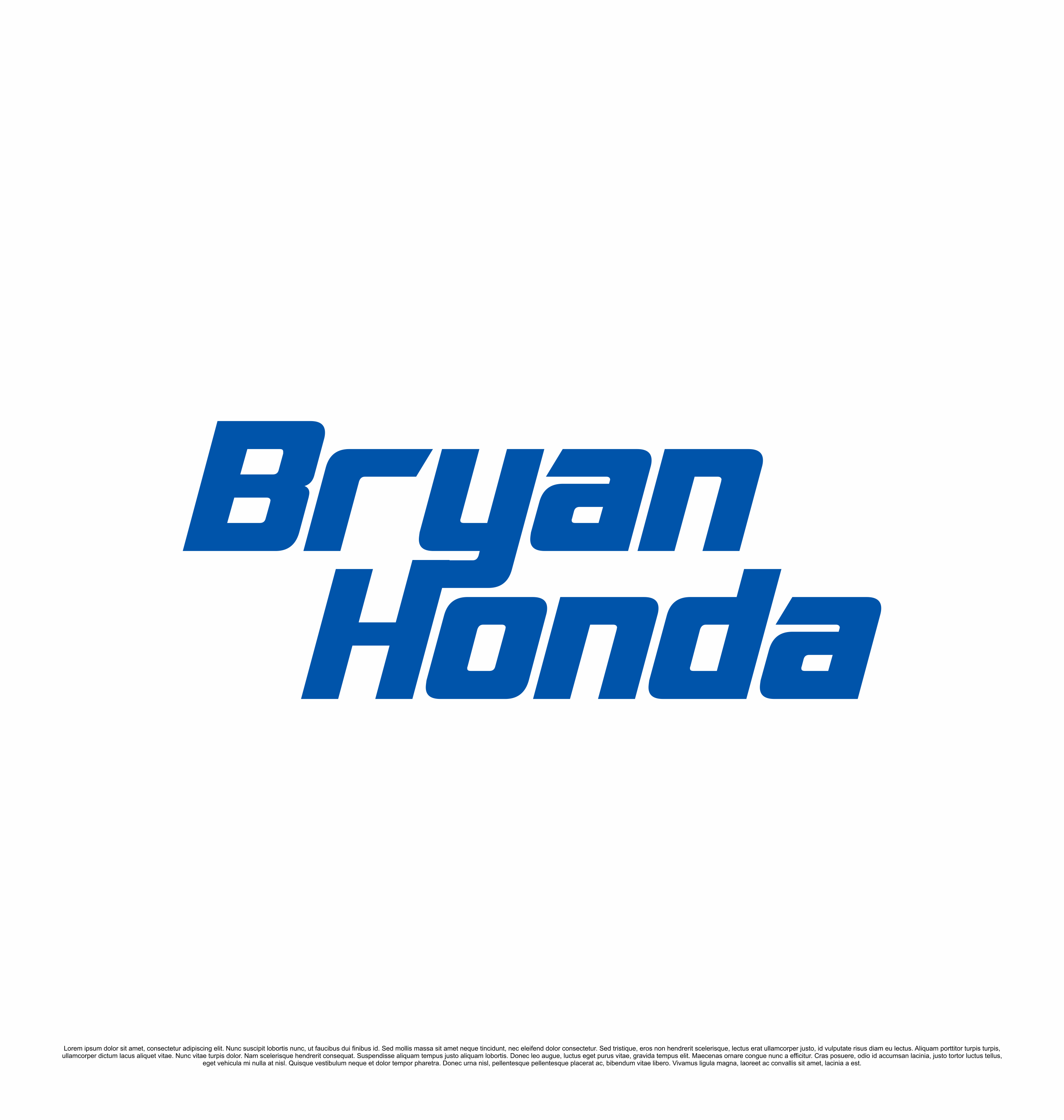 Design de Logo par saesean pour BRYAN HONDA | Design #36763482