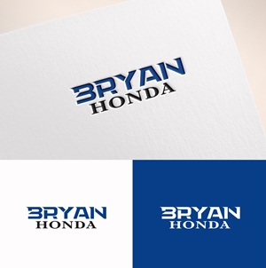 Logo Design by M Art & Design for BRYAN HONDA | Design: #36764346