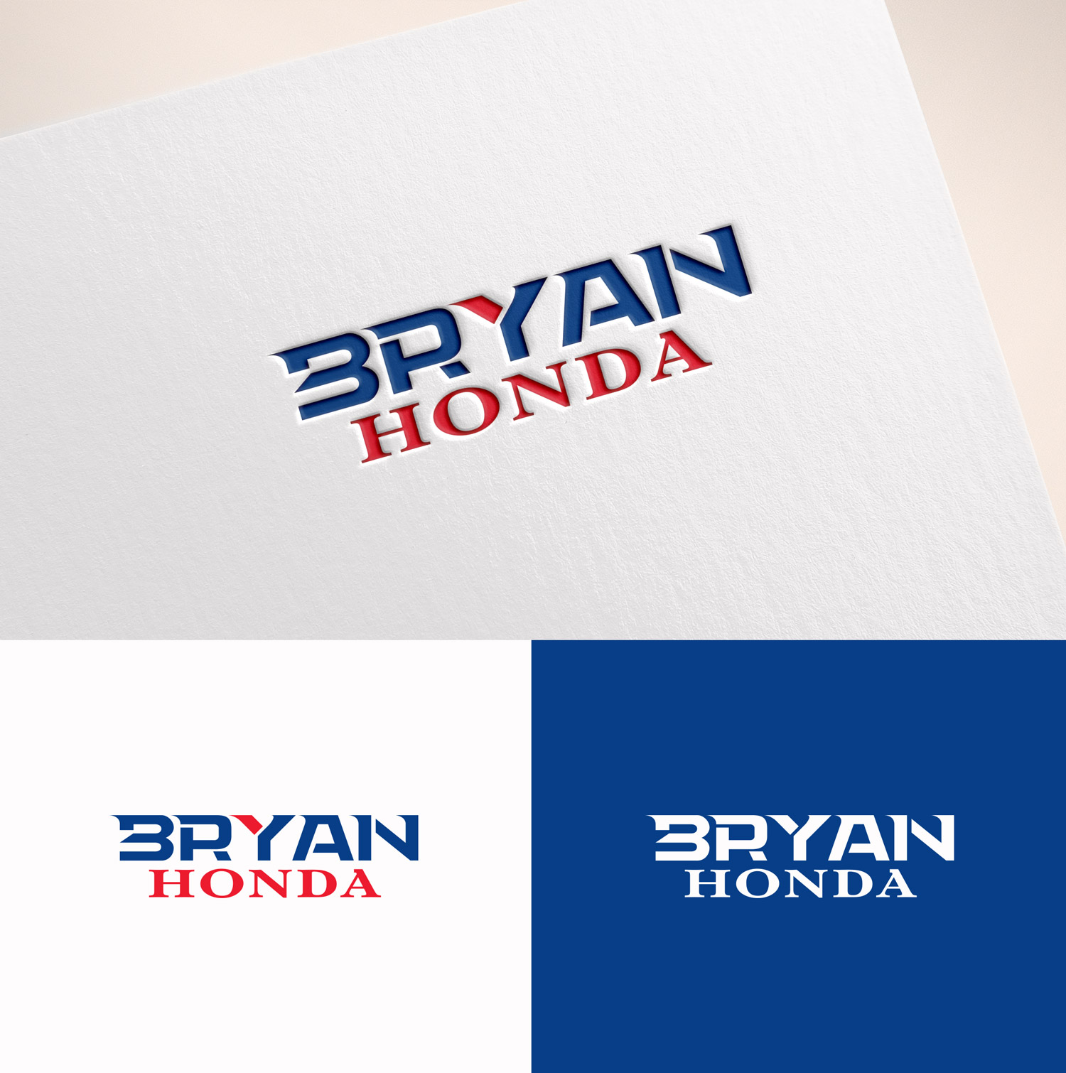 Diseño de Logo por M Art & Design para BRYAN HONDA | Diseño #36764364