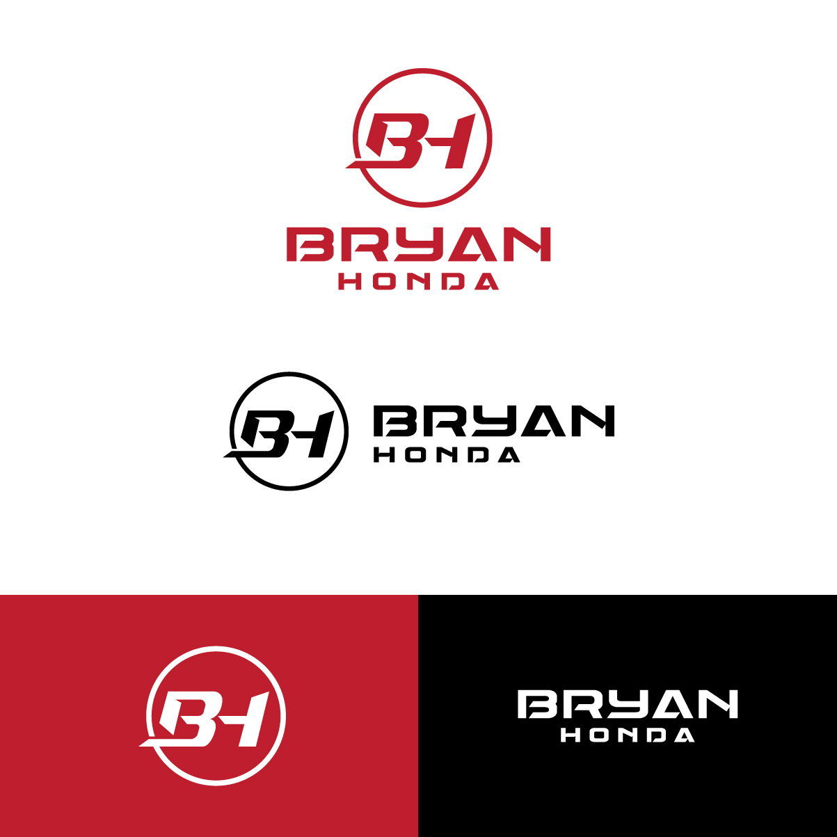 Diseño de Logo por Ruma aktar para BRYAN HONDA | Diseño #36770178