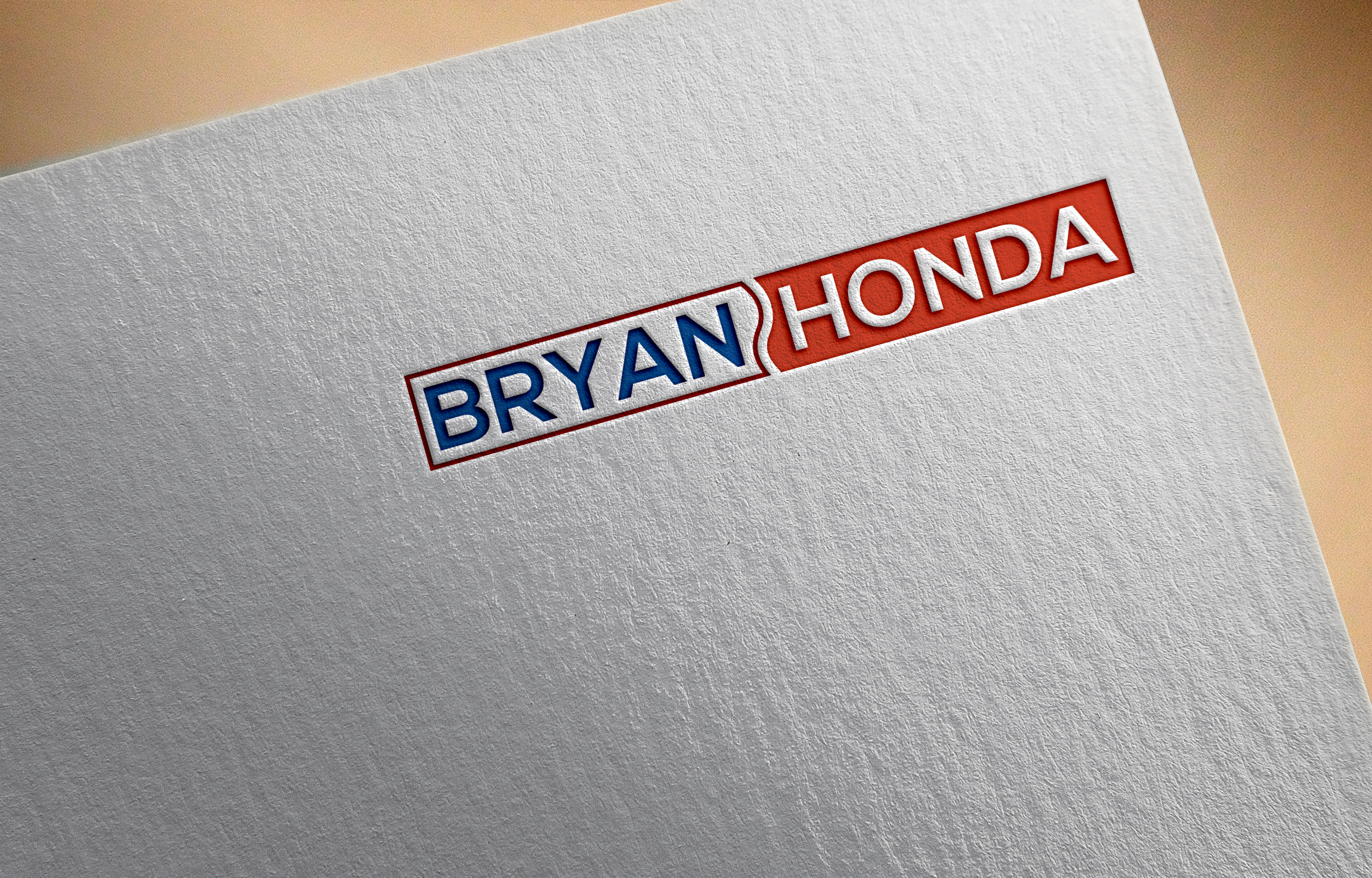 Diseño de Logo por Jubaidur Creative Designer para BRYAN HONDA | Diseño #36774059