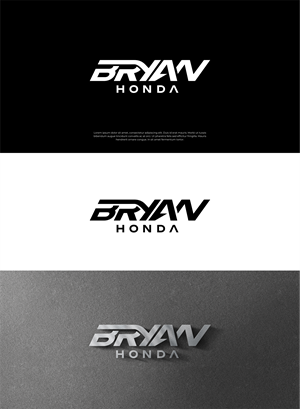 Logo Design by artswolf for BRYAN HONDA | Design: #36779875