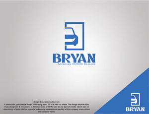 Diseño de Logo por MAK45 para BRYAN HONDA | Diseño: #36767283