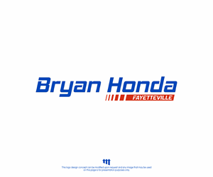 Logo Design by MBARO for BRYAN HONDA | Design: #36774248