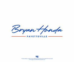 Logo Design by MBARO for BRYAN HONDA | Design: #36774249