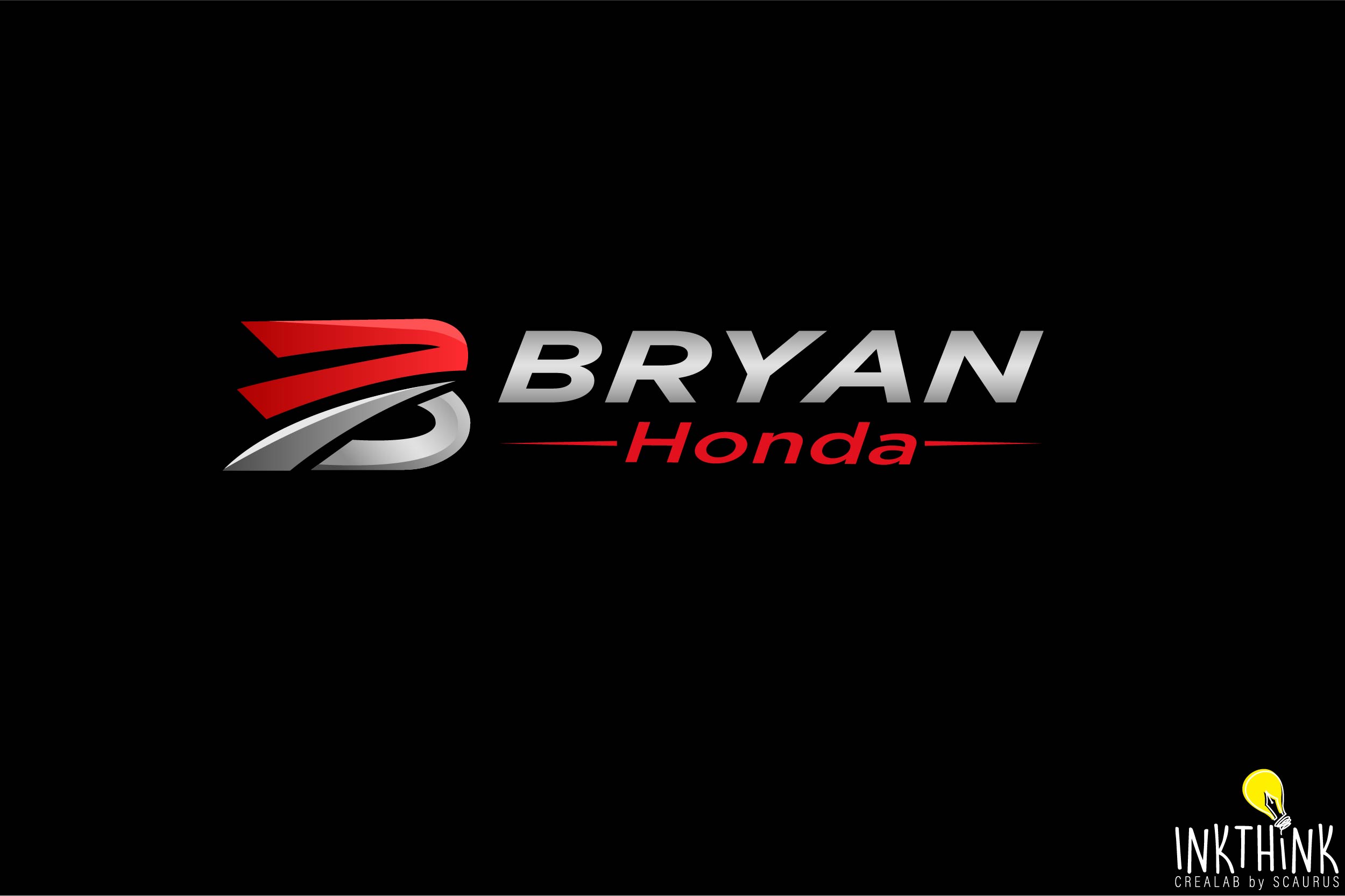 Diseño de Logo por InkThink by Scaurus para BRYAN HONDA | Diseño #36764371