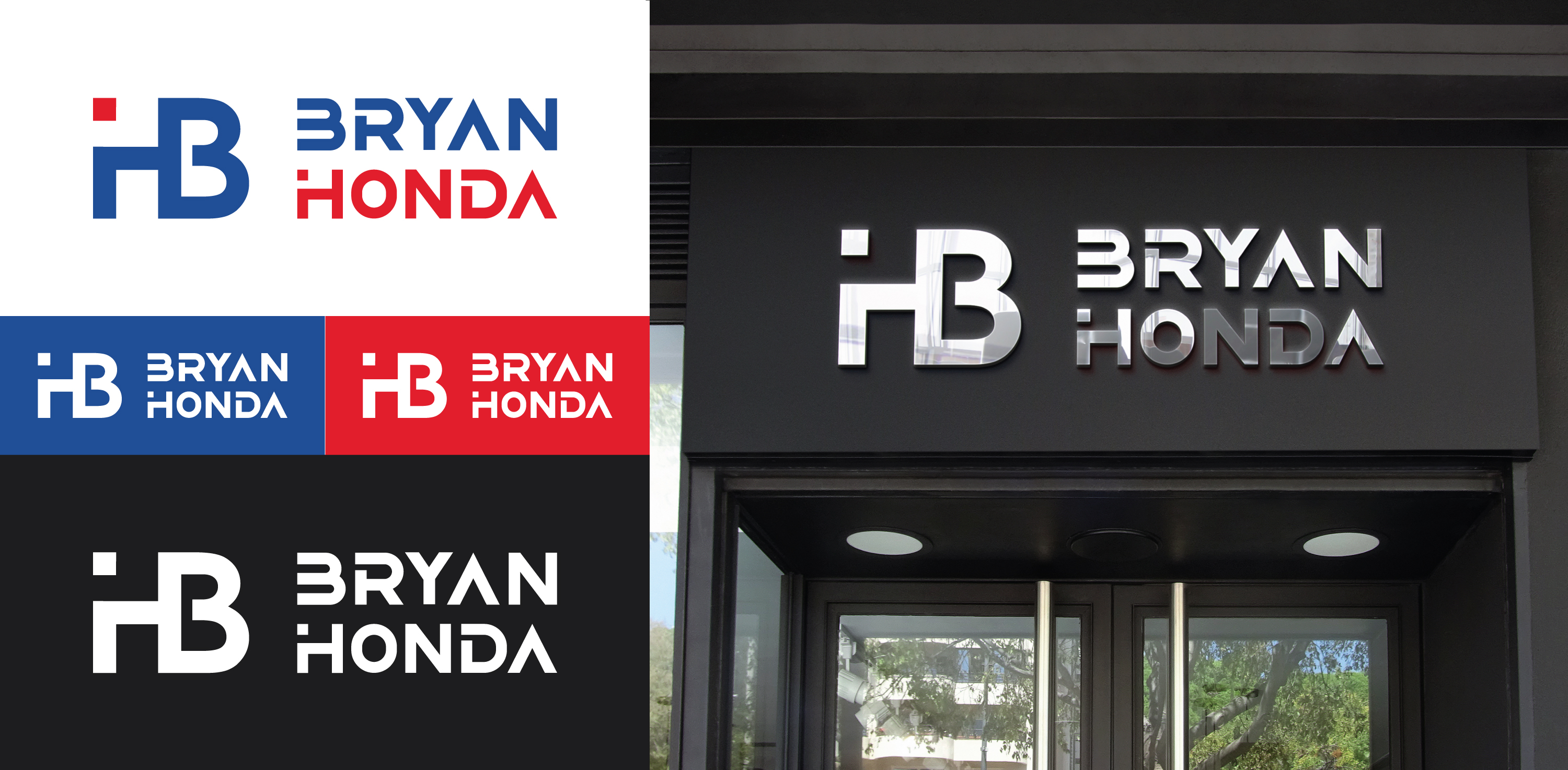 Diseño de Logo por HAREESH (Creative Graphic Designer) para BRYAN HONDA | Diseño #36773140