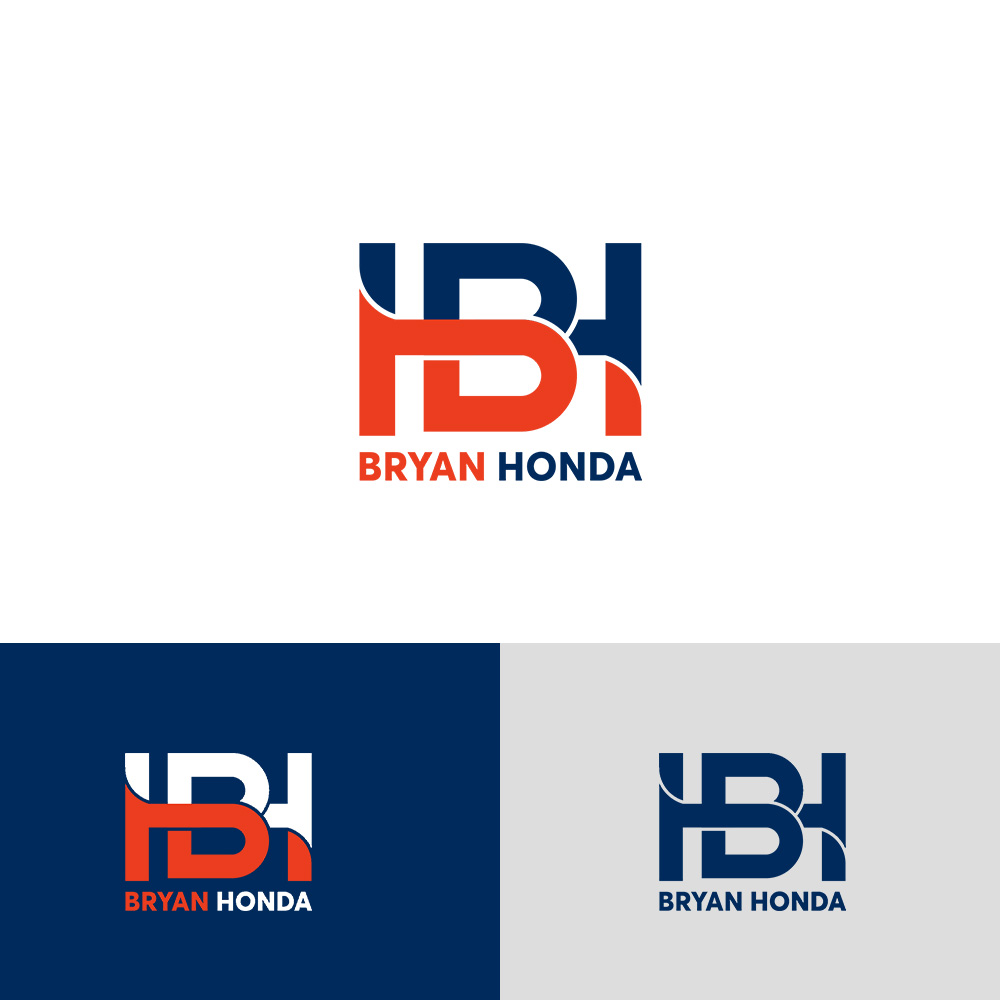 Logo Design by Moogie Moogie for BRYAN HONDA | Design #36764542