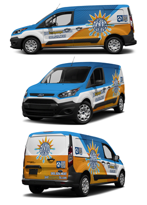 Car Wrap Design by Ferdyansyah for Just Heat Pumps | Design: #36792017