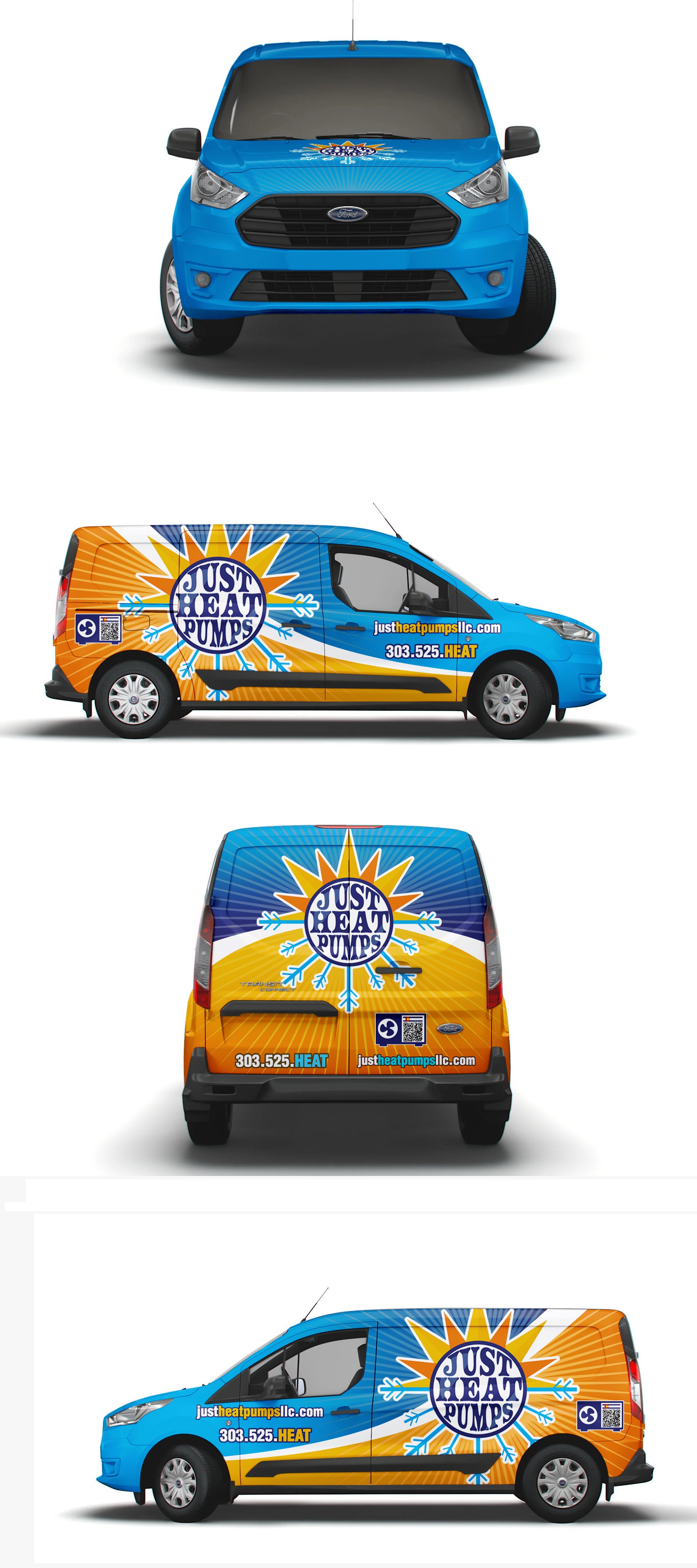 Car Wrap Design by ANGGI MAULANA PRAKOSO for Just Heat Pumps | Design #36862138