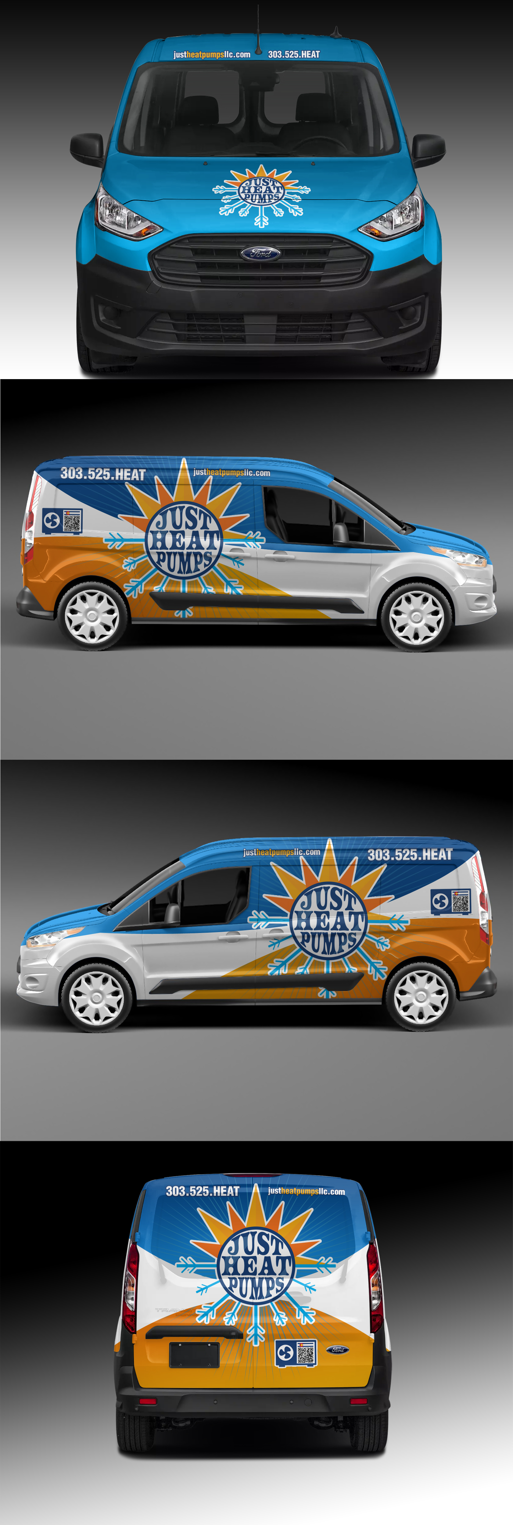 Car Wrap Design by Virgy priatna putra for Just Heat Pumps | Design #36775996