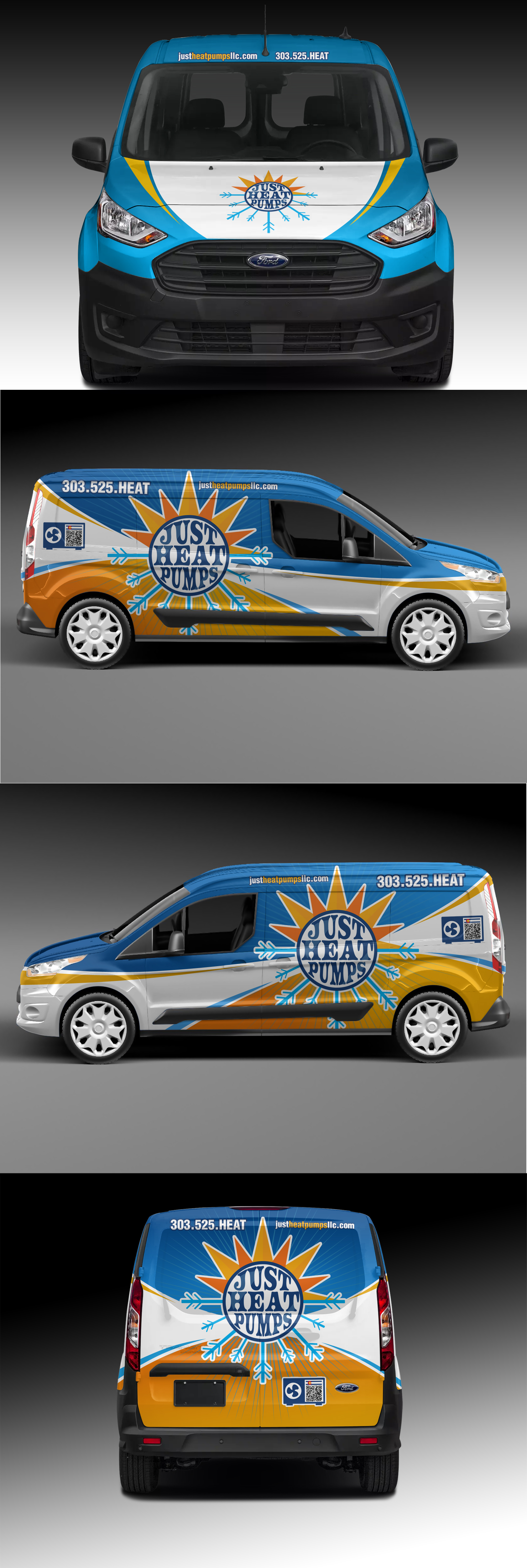 Car Wrap Design by Virgy priatna putra for Just Heat Pumps | Design #36775997