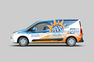 Car Wrap Design by VCreativeidea for Just Heat Pumps | Design #36768804