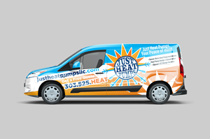 Car Wrap Design by VCreativeidea for Just Heat Pumps | Design: #36771480