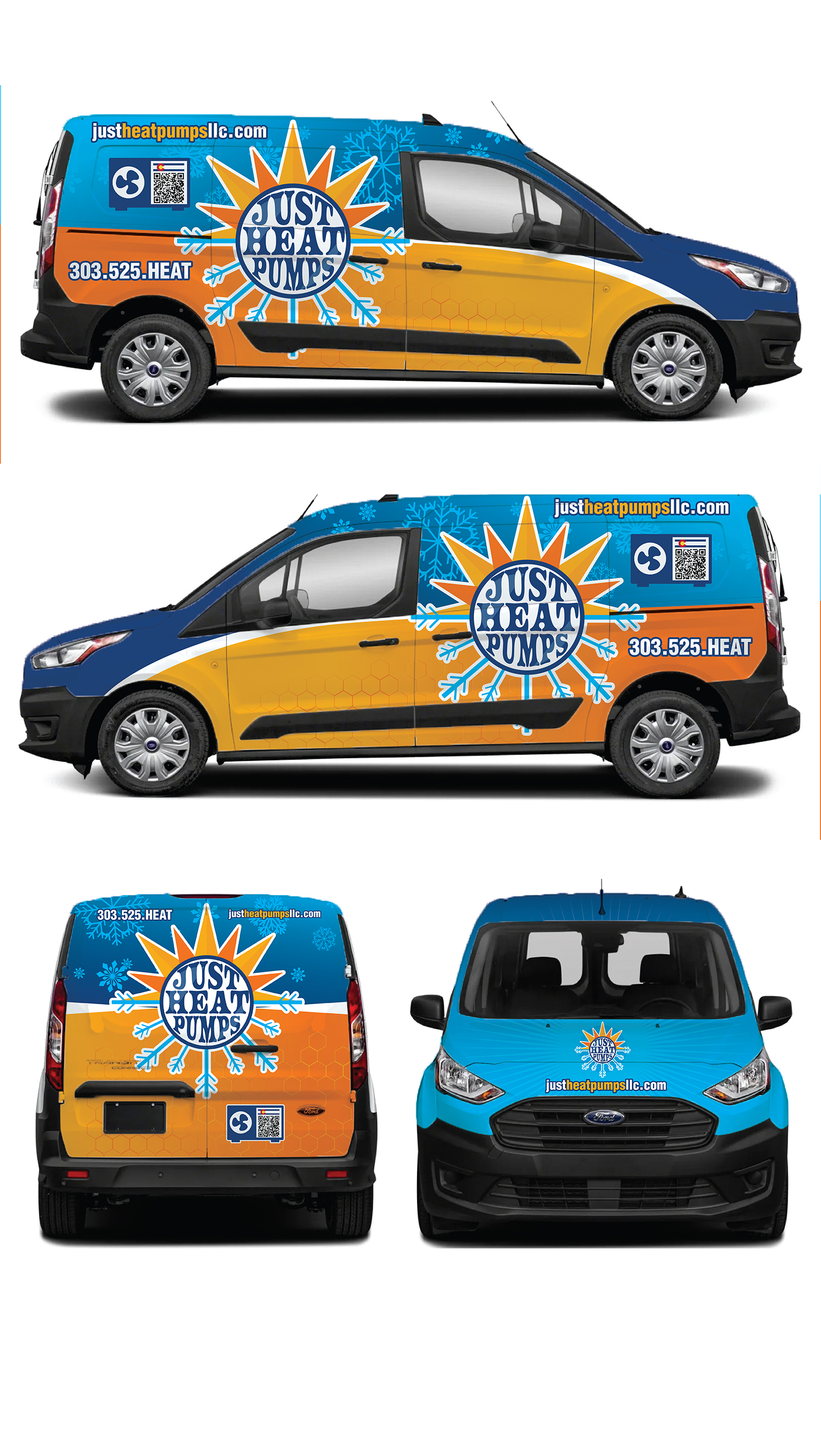 Car Wrap Design by aabirk09 for Just Heat Pumps | Design #36763460