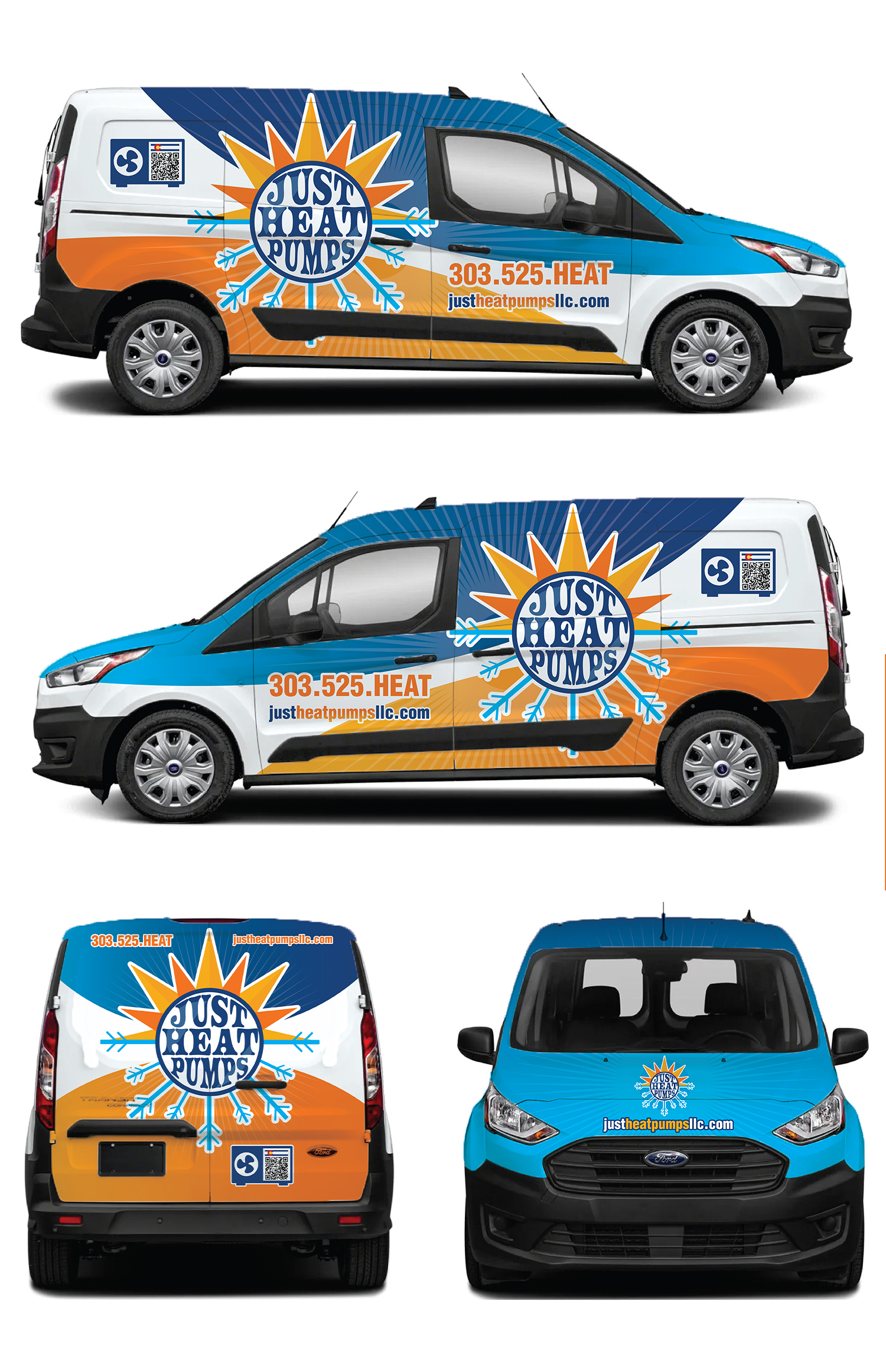 Car Wrap Design by aabirk09 for Just Heat Pumps | Design #36772644