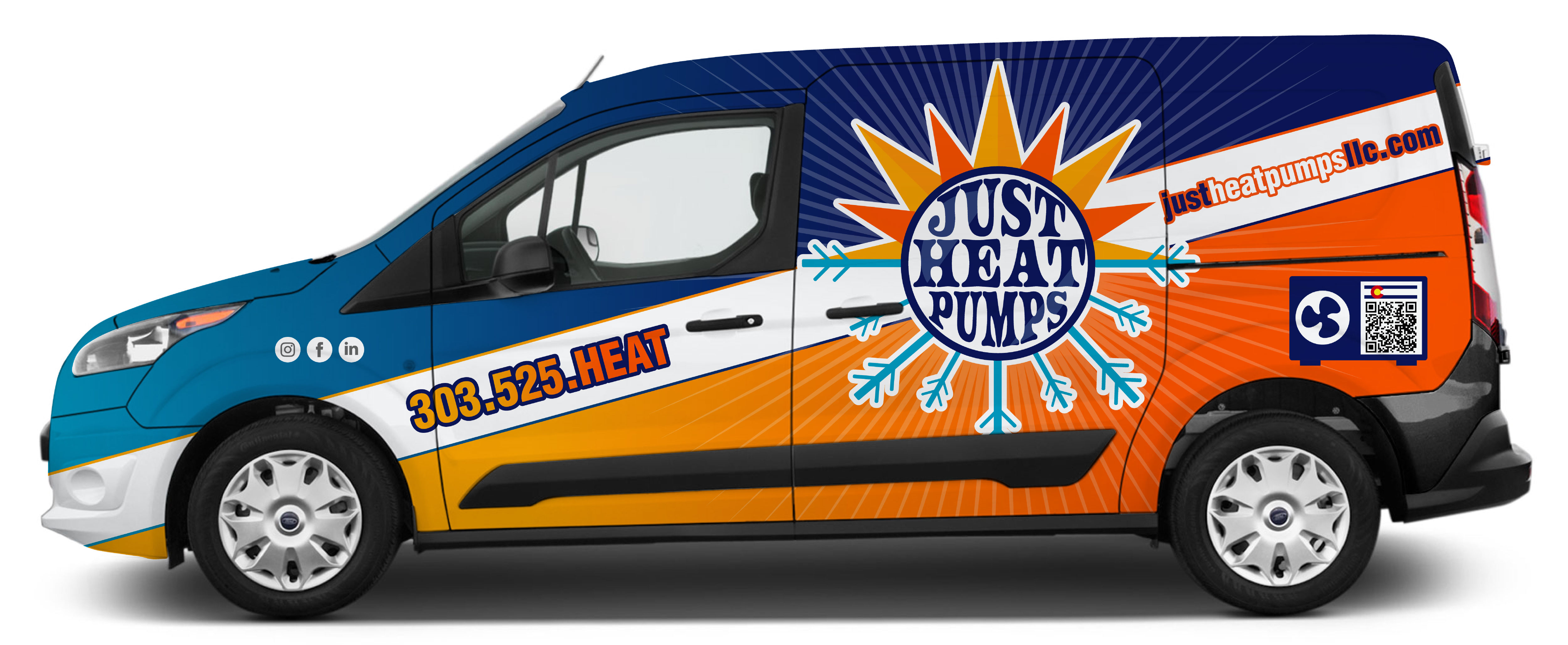 Car Wrap Design by The Faisal for Just Heat Pumps | Design #36776564
