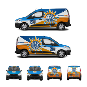 Car Wrap Design by Yoga Tri for Just Heat Pumps | Design: #36770833