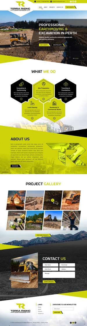 Web Design by pb for this project | Design: #36771156