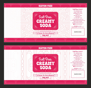 Graphic Design by SAMPA DUARI for Scott Bros. CANDY | Design: #36768372