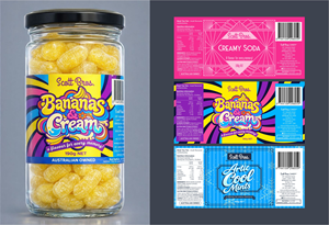 Graphic Design by erikdesign for Scott Bros. CANDY | Design: #36779325