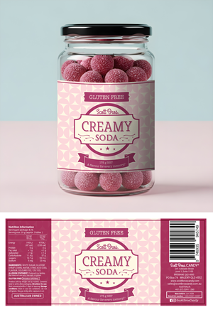 Graphic Design by Fortunate Studio for Scott Bros. CANDY | Design: #36786200