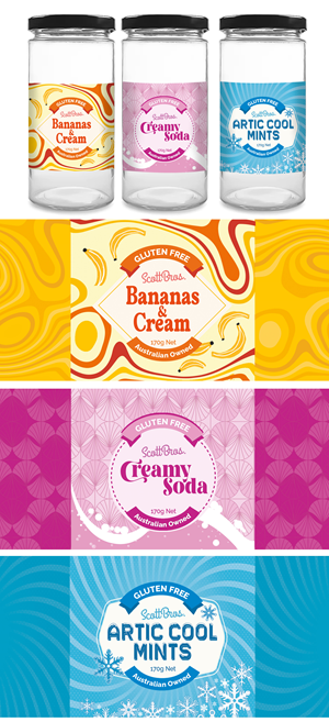 Graphic Design by ordelya.nicole for Scott Bros. CANDY | Design: #36786365
