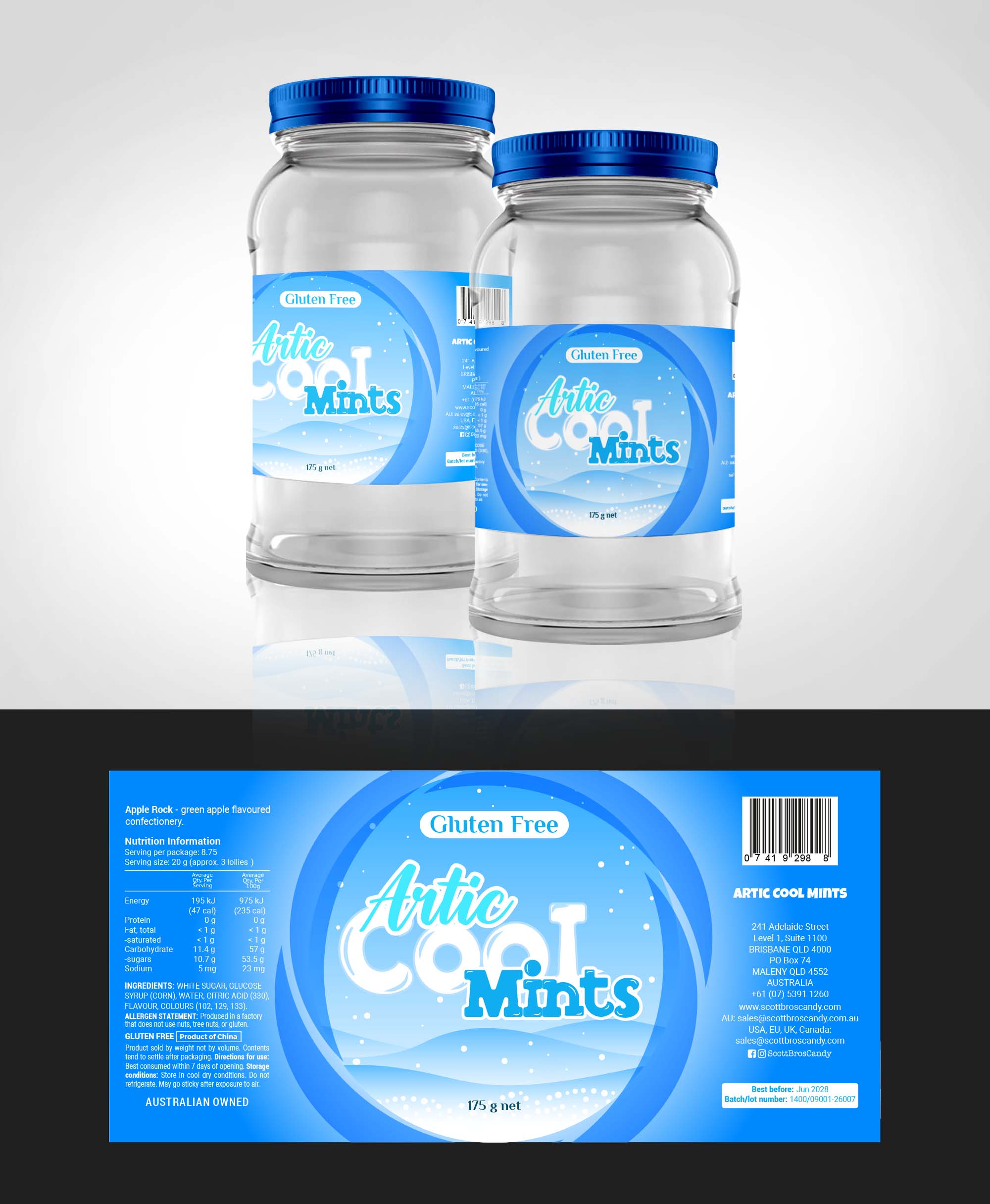 Graphic Design by websmartusa for Scott Bros. CANDY | Design #36783066