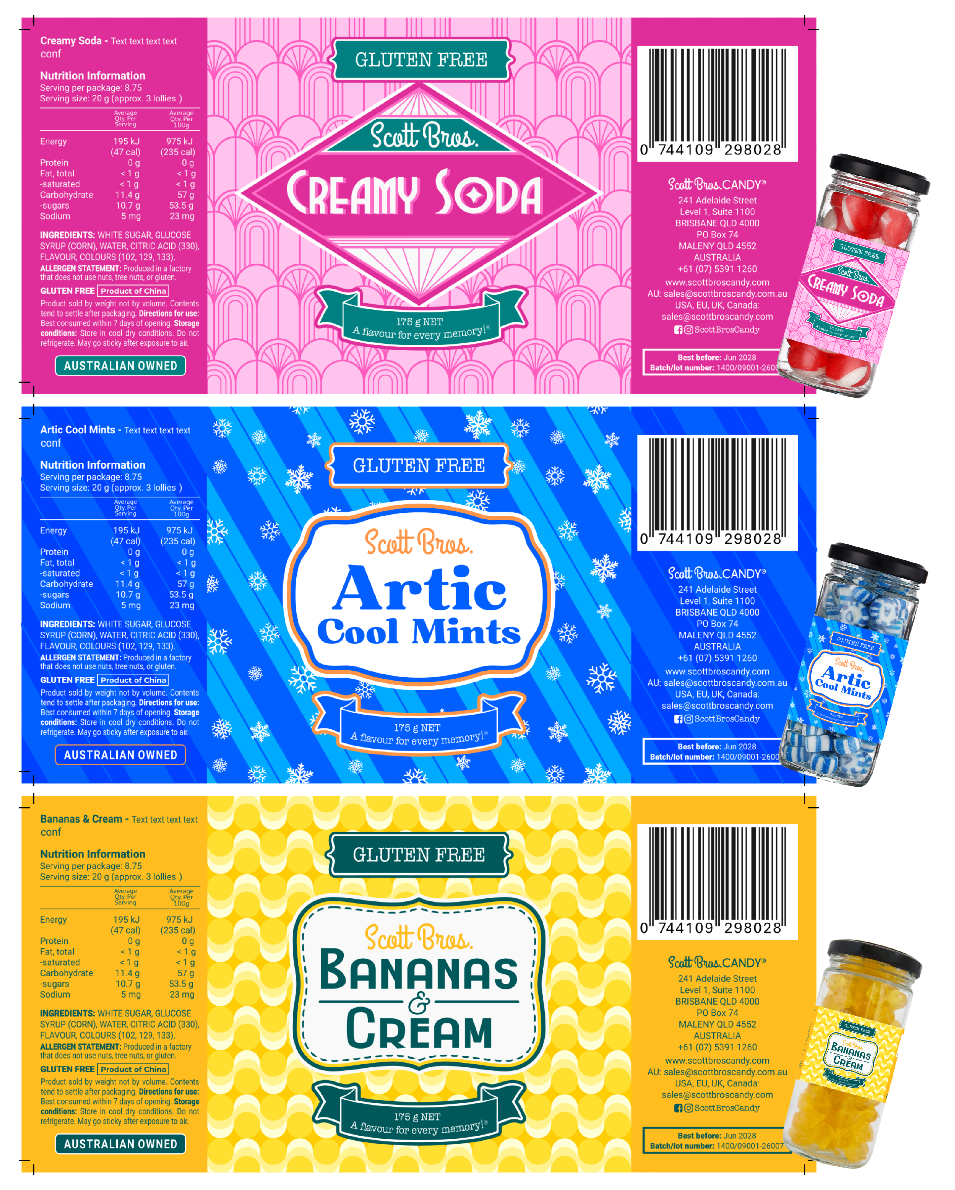 Graphic Design by affan2fly for Scott Bros. CANDY | Design #36797052