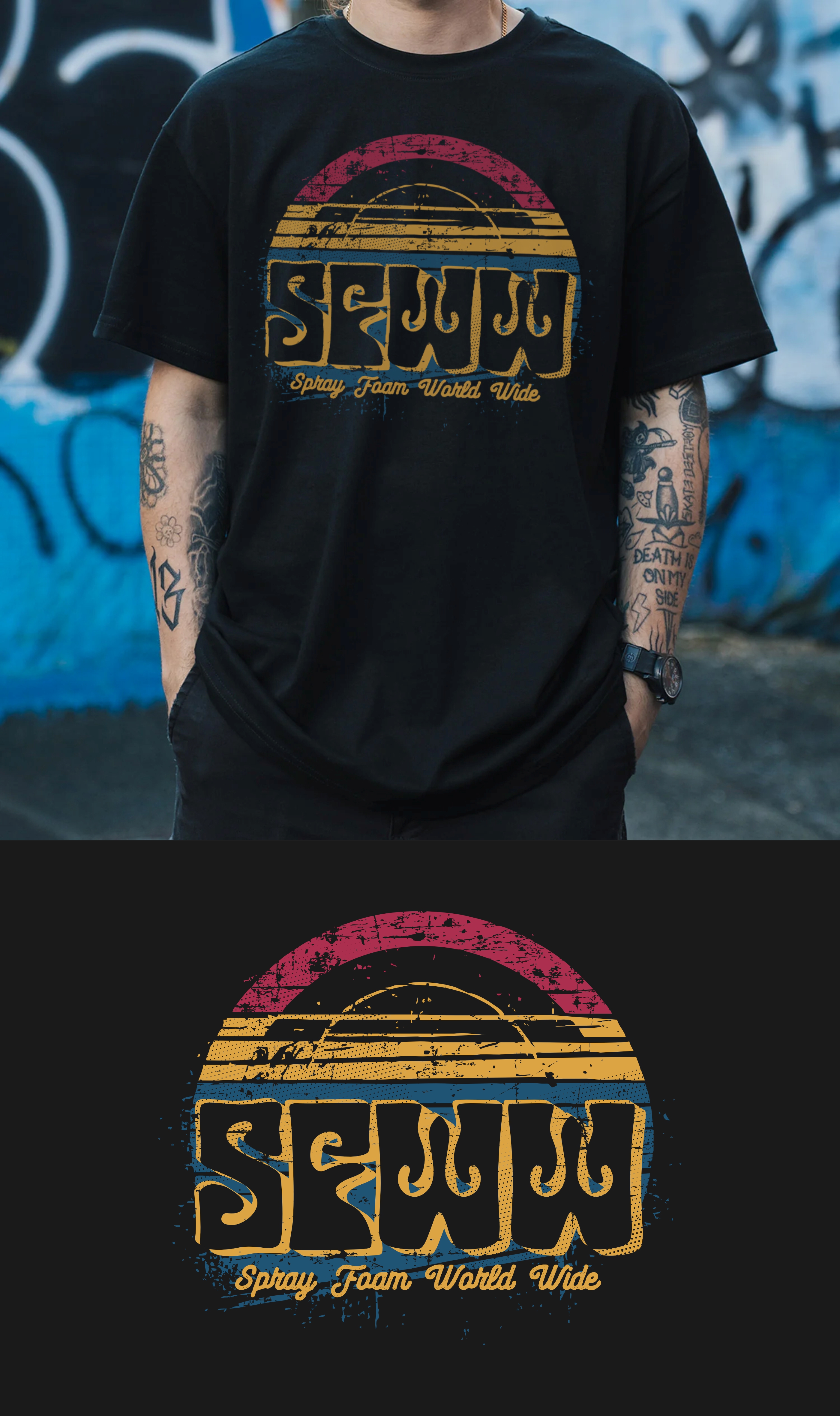 T-shirt Design by DoppelGanger Studio for this project | Design #36776327