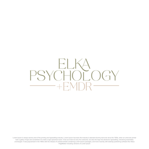Design de Logo par Ahsan Designs pour Elka Psychology + EMDR | Design : #36777964