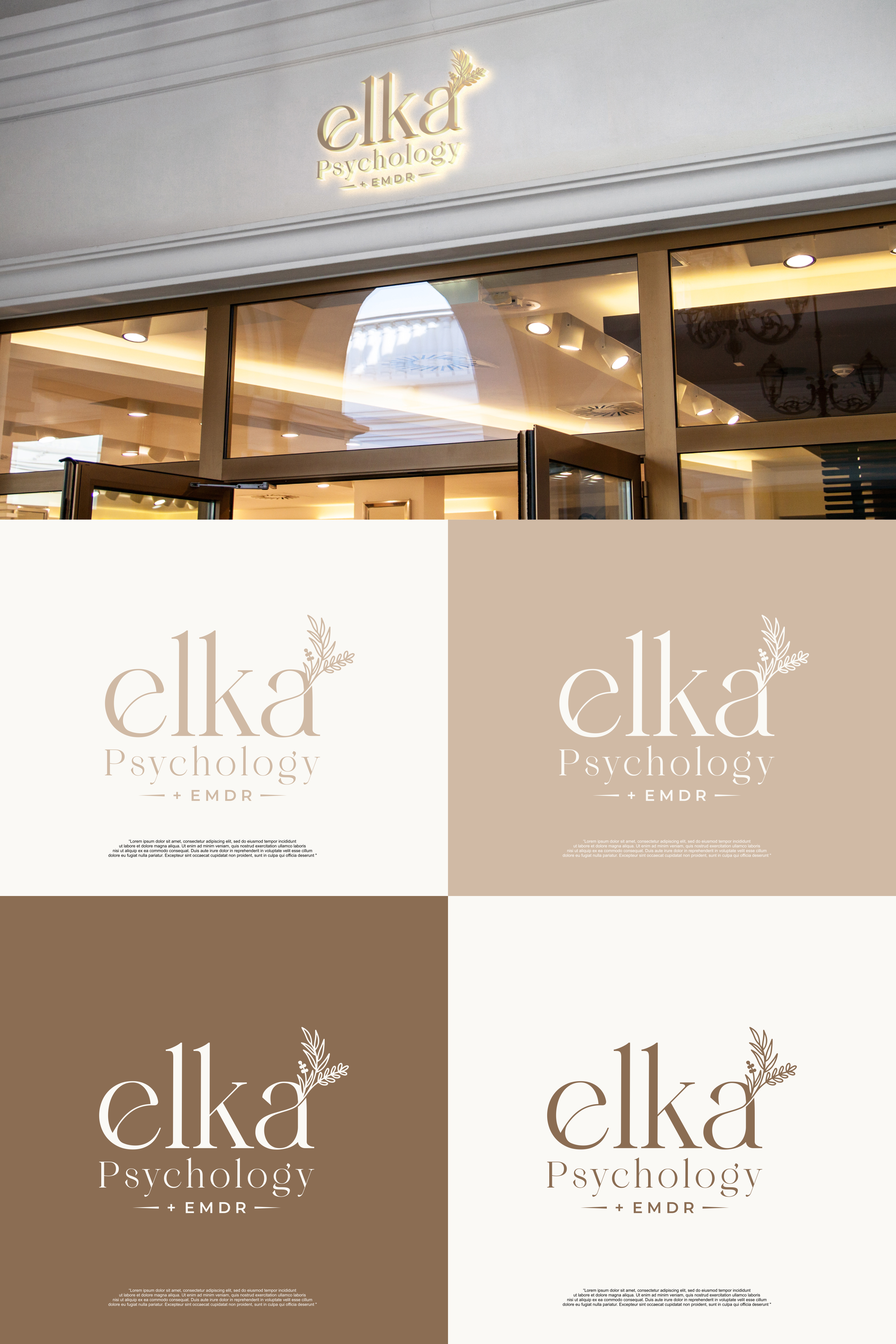 Logo Design by syad666 for Elka Psychology + EMDR | Design #36777204