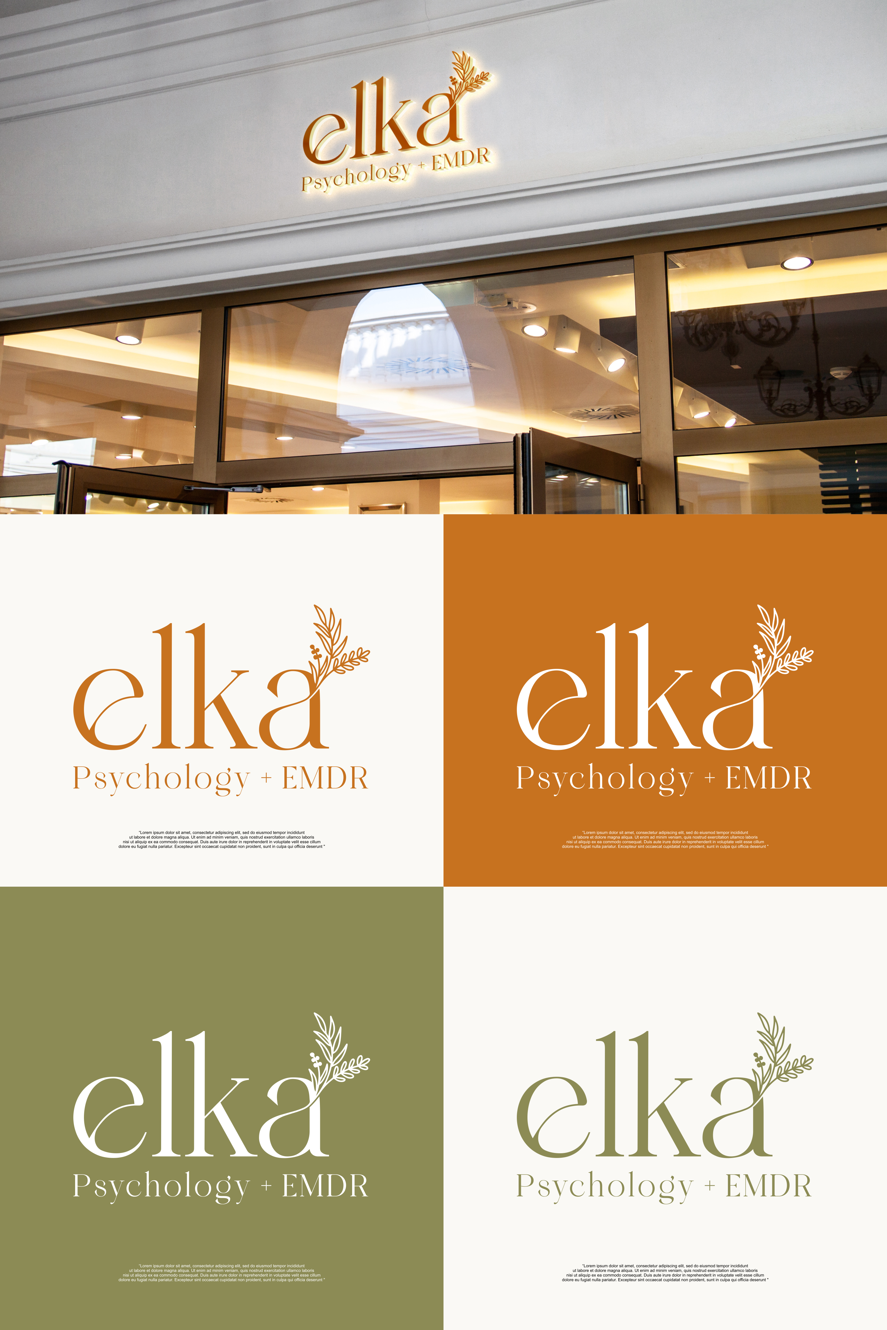 Logo Design by syad666 for Elka Psychology + EMDR | Design #36780179