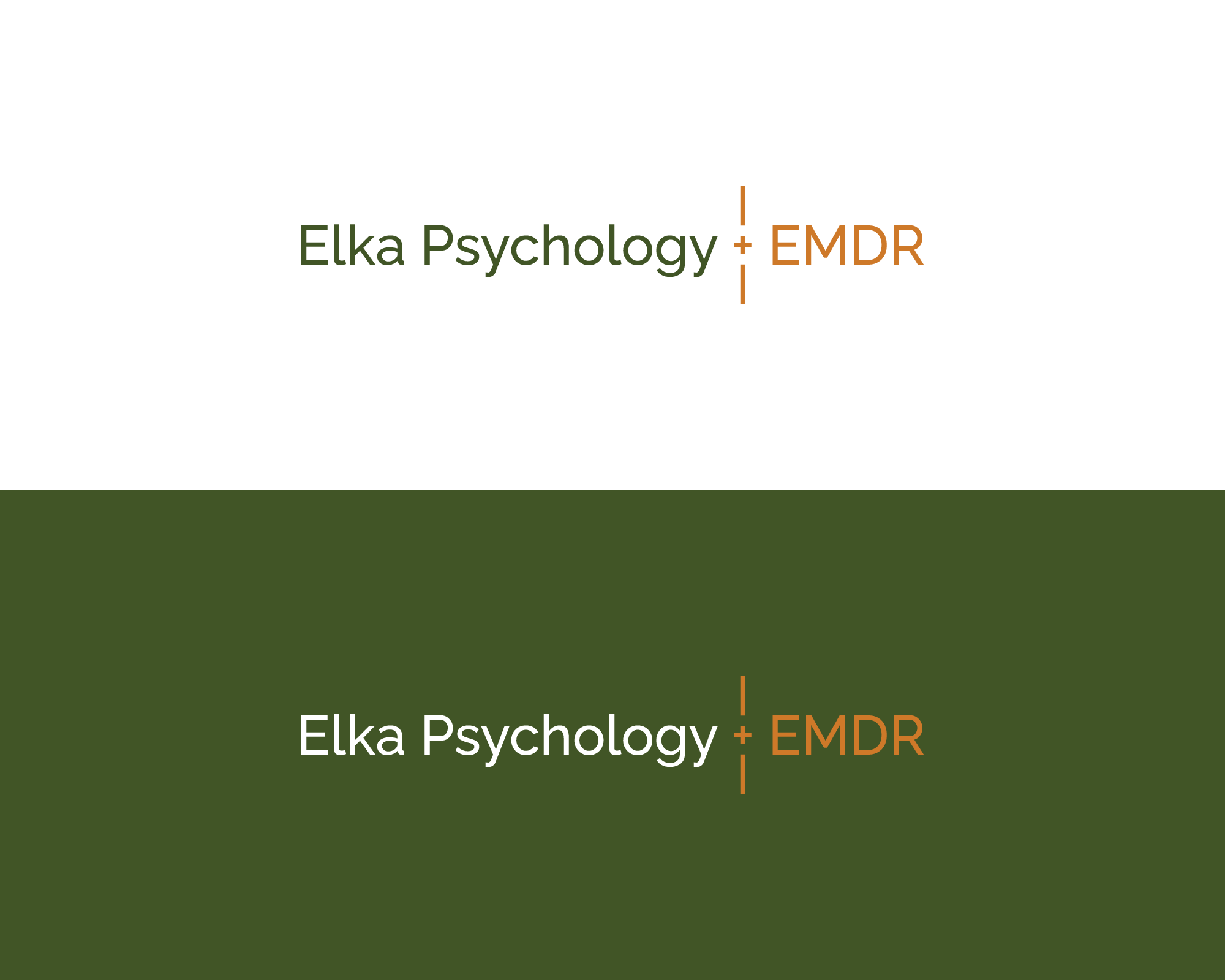 Diseño de Logo por zhafran para Elka Psychology + EMDR | Diseño #36791166