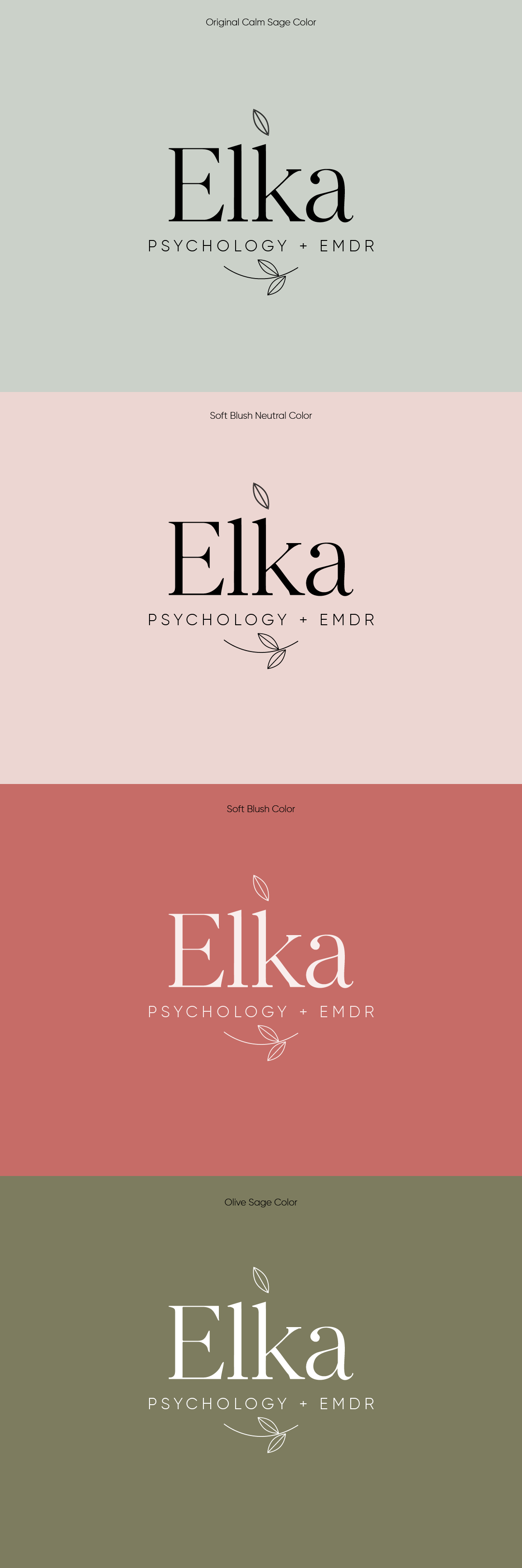 Logo Design by Mukuuu for Elka Psychology + EMDR | Design #36784316