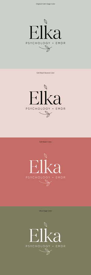 Logo Design by Mukuuu for Elka Psychology + EMDR | Design #36784316