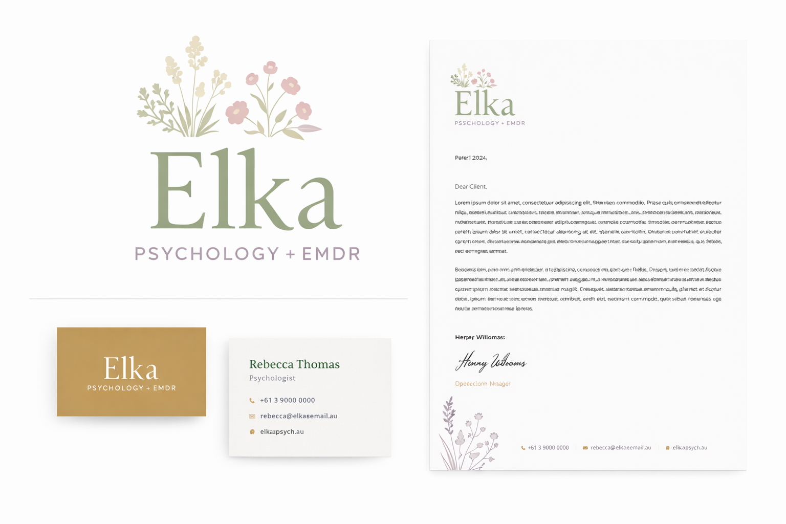 Design de Logo par Taha_01 pour Elka Psychology + EMDR | Design #36792859