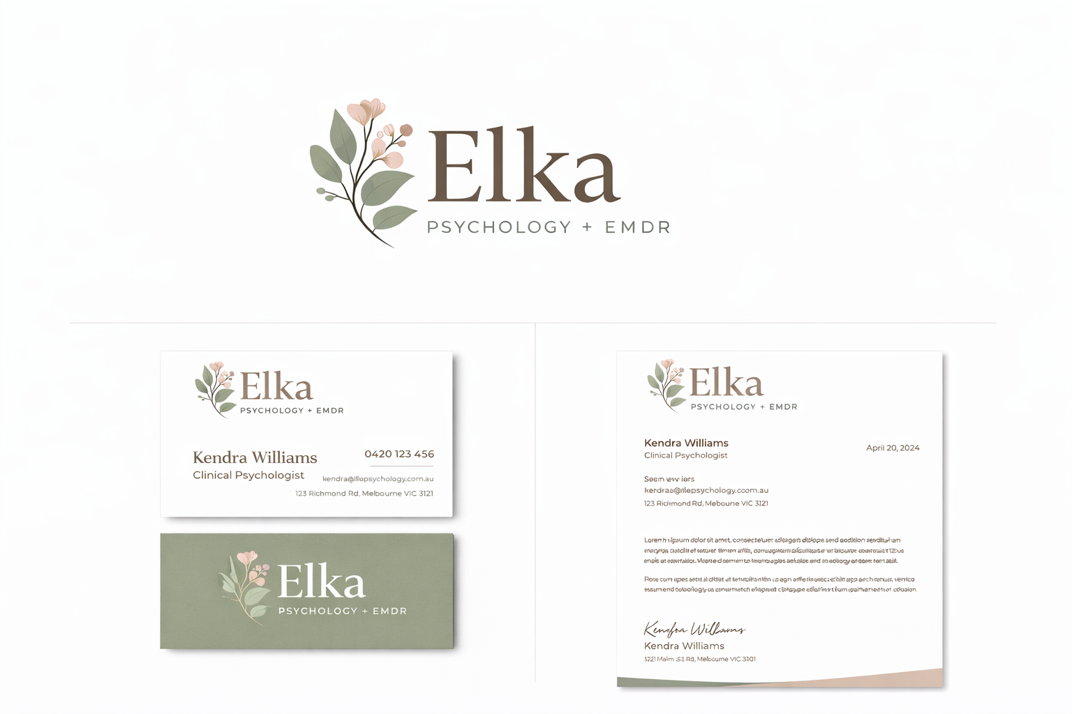 Design de Logo par Taha_01 pour Elka Psychology + EMDR | Design #36792865